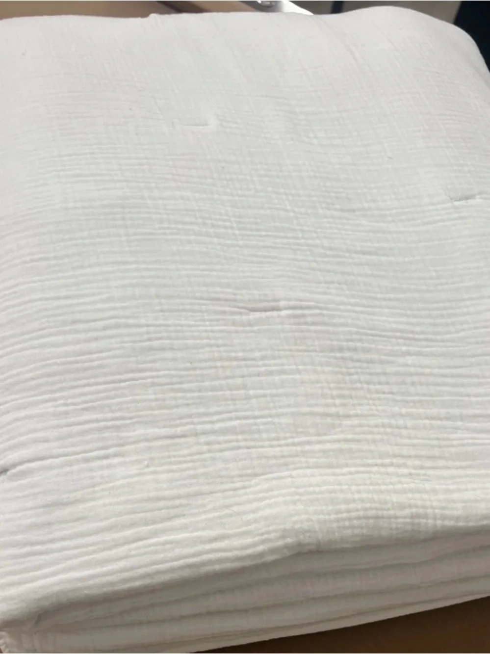 $309 Parachute Cloud Organic Cotton Quilt White King/California King White